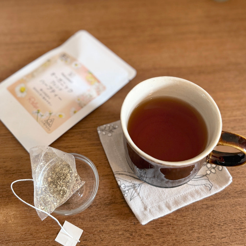 深呼吸を誘う、やさしい香りのハーブティー3種｜オーガニックブレンドお試しセット（5個入×3種）