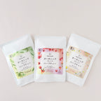 深呼吸を誘う、やさしい香りのハーブティー3種｜オーガニックブレンドお試しセット（5個入×3種）